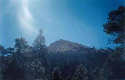 Una de las cumbre del Ajusco