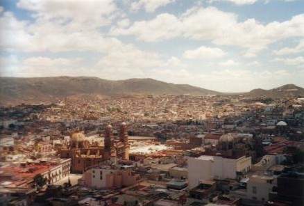 A panoramic view of the city from the Bufa Hill